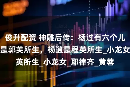 俊升配资 神雕后传：杨过有六个儿，大儿阳顶天是郭芙所生，杨逍是程英所生_小龙女_耶律齐_黄蓉